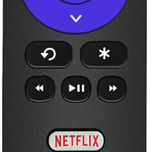 Replacement for RCA Roku TV Remote Control, Compatible with All RCA Roku Smart TVs