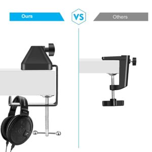 Streamcam Webcam Light Stand, 10'' Ring Light with Foldable Metal Arms Holder Compatible with Logitech StreamCam C920 Brio C930 C922 C925 C615 and Any webcams with 1/4''-20 Interface