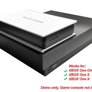 Avolusion PRO-5X Series 2TB USB 3.0 External Gaming Hard Drive for XBOX One Original, S & X (White)