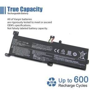 VANPIR L16C2PB2 Laptop Battery Compatible with Lenovo IdeaPad S145-14API/15API 320-14AST/14IAP/14IKB 320-15ABR/15AST/15IAP Series Notebook L16S2PB1 L16C2PB1 L17L2PF1 L17M2PB7 L16L2PB2 L16M2PB2