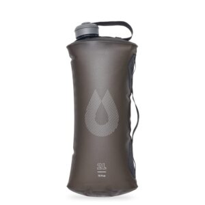 hydrapak seeker - collapsible water storage (2l/70oz) - bpa & pvc free camping hydration reservoir bag - mammoth grey