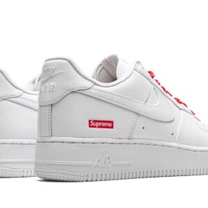 Nike Mens Air Force 1 Low CU9225 100 Supreme - Mini Box Logo White - Size 6