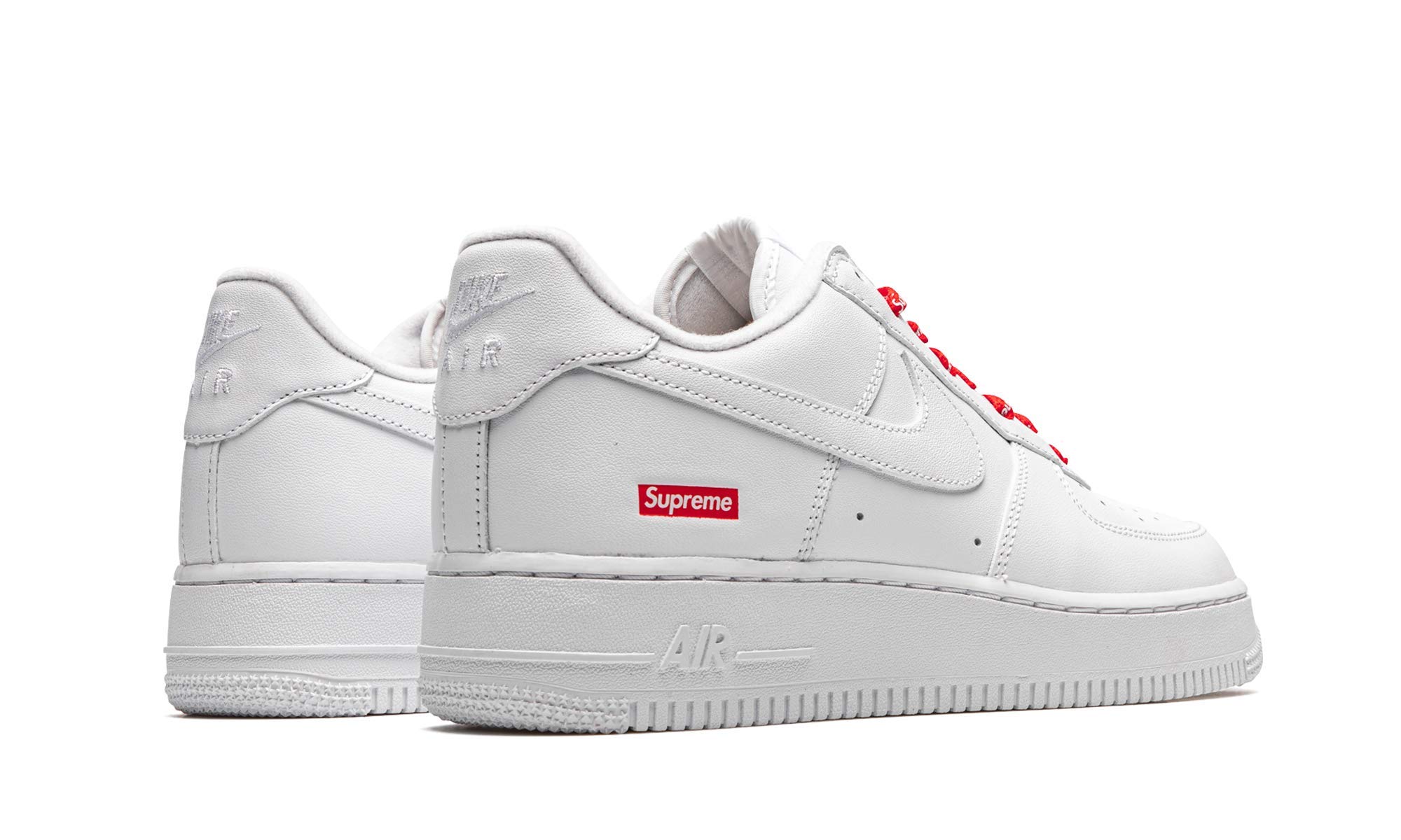 Nike Mens Air Force 1 Low CU9225 100 Supreme - Mini Box Logo White - Size 6