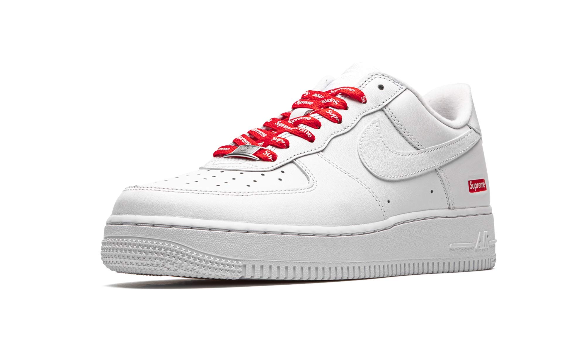 Nike Mens Air Force 1 Low CU9225 100 Supreme - Mini Box Logo White - Size 6