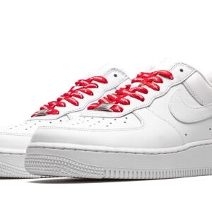 Nike Mens Air Force 1 Low CU9225 100 Supreme - Mini Box Logo White - Size 6