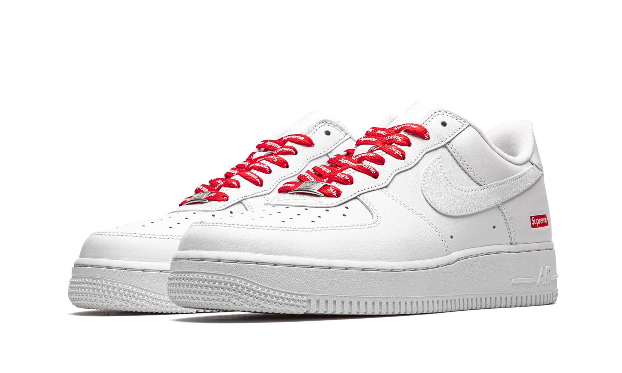 Nike Mens Air Force 1 Low CU9225 100 Supreme - Mini Box Logo White - Size 6