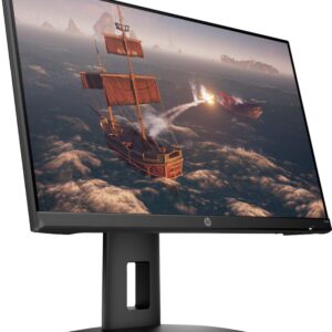 HP 24" FHD 144Hz 1ms GTG IPS LED FreeSync Gaming Monitor (X24ih) - Black