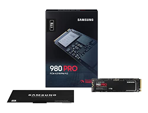 Samsung 980 PRO 1TB PCIe 4.0 NVME M.2 SSD (MZ-V8P1T0BW)