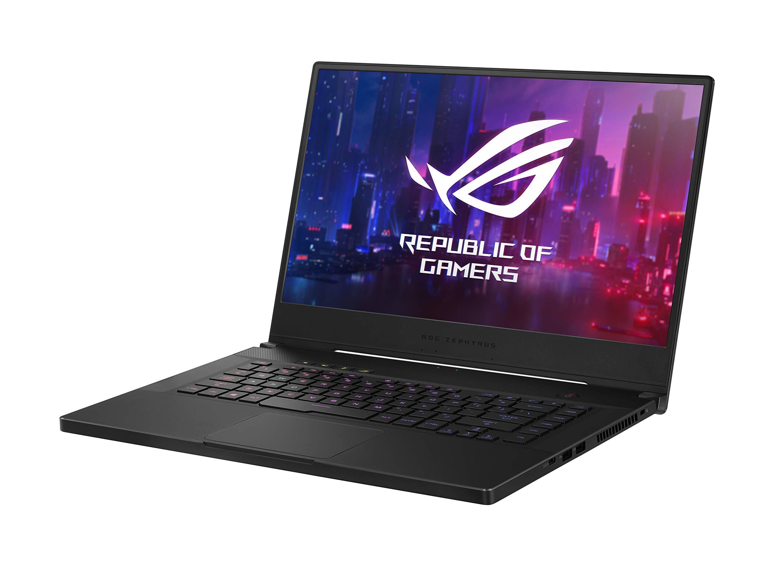 ROG Zephyrus M Gaming Laptop, 15.6â€ 144Hz Full HD IPS, NVIDIA GeForce GTX 1660 Ti, Intel Core i7-9750H, 16GB DDR4 RAM, 512B PCIe SSD, Per-Key RGB, Windows 10 Pro, GU502GU-XB74 (Renewed)