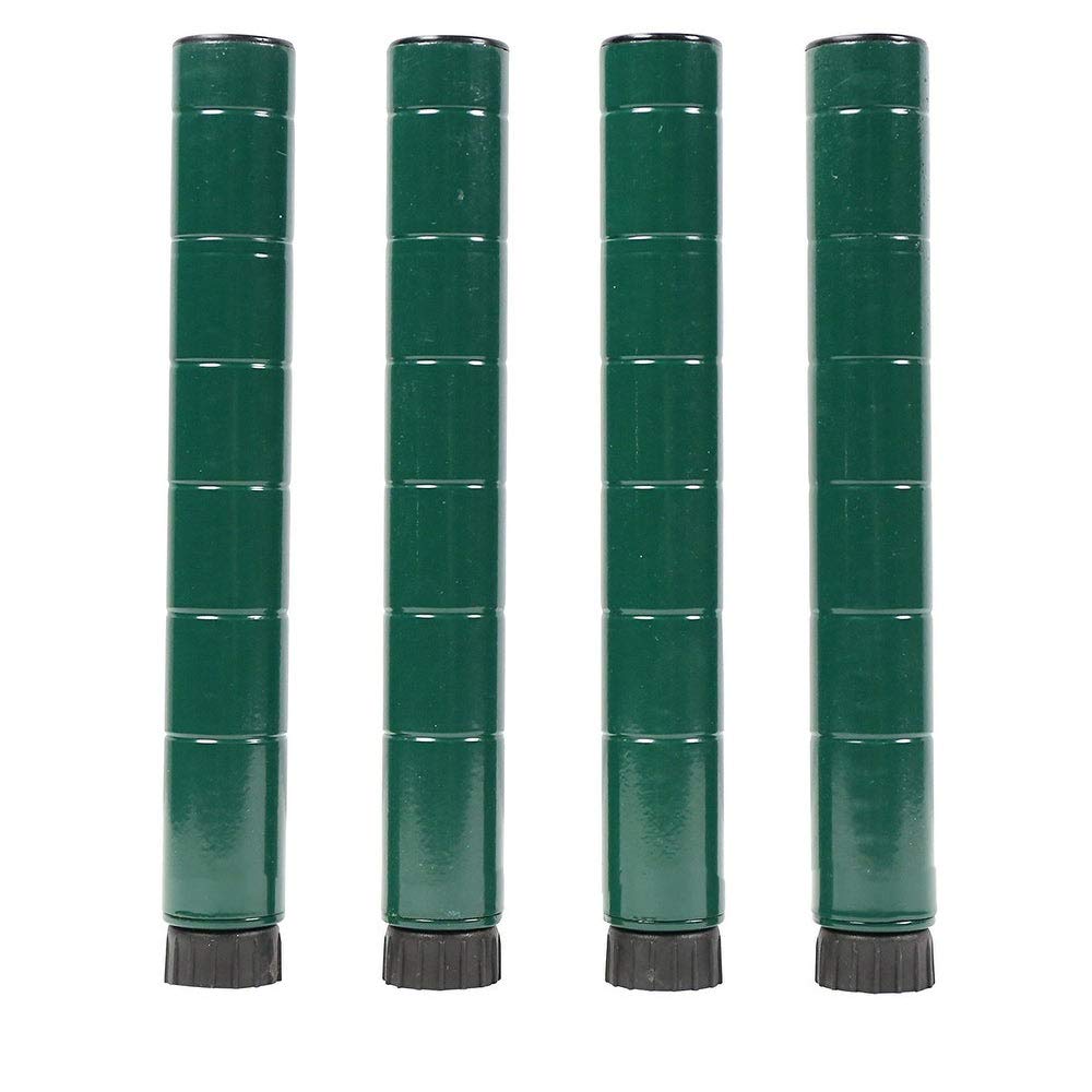 Regal Altair Green Epoxy Wire Shelving Posts | Pack of 4 Posts | NSF Commercial Heavy Duty (Green Epoxy Wire Shelving Posts, 14''H)