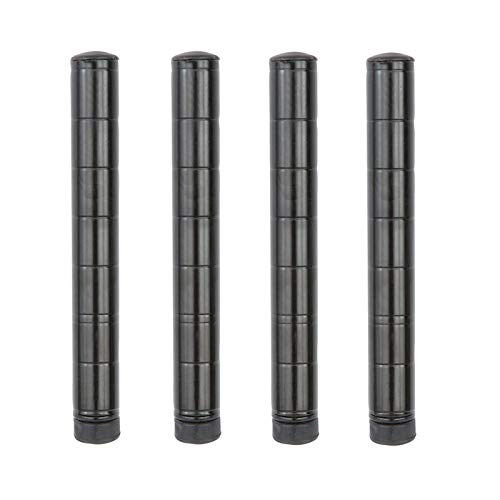 Regal Altair Black Epoxy Wire Shelving Posts | Pack of 4 Posts | NSF Commercial Heavy Duty (Black Epoxy Wire Shelving Posts, 34''H)