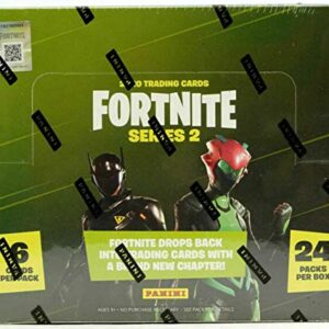 Panini Fortnite Series 2 Trading Card Box 24 Packs 6 Cards Per Pack