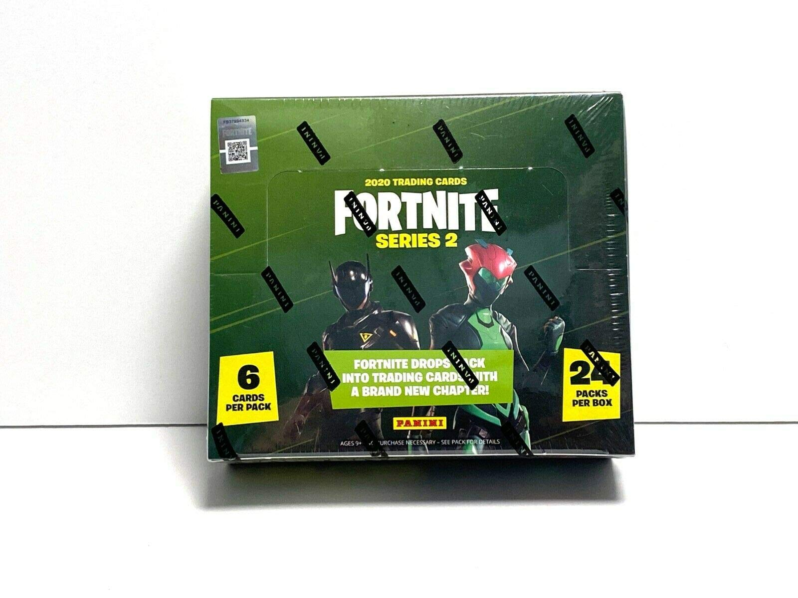 Panini Fortnite Series 2 Trading Card Box 24 Packs 6 Cards Per Pack