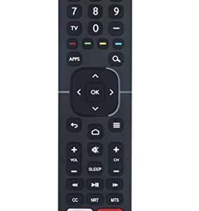 EN2BN27H Replacement Remote Control Compatible with Hisense Smart TV 32H5500F 40H5500F 40H5570F 40H5580F 40H5590F 32H56G 40H56G 50Q7G 55Q7G 65Q7G 32H5520F 75Q7G 50Q8G