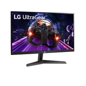 LG 24GN600-B UltraGear Gaming Monitor 24" Full HD (1920 x 1080) IPS Display, 1ms (GtG) Response Time, 144Hz Refresh Rate, AMD FreeSync Premium, HDR10, 3-Side Virtually Borderless Display,Black