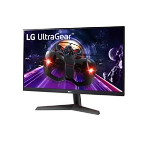 LG 24GN600-B UltraGear Gaming Monitor 24" Full HD (1920 x 1080) IPS Display, 1ms (GtG) Response Time, 144Hz Refresh Rate, AMD FreeSync Premium, HDR10, 3-Side Virtually Borderless Display,Black