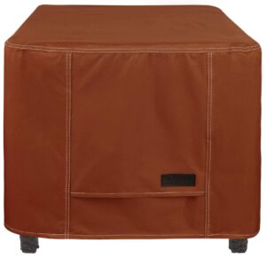 NettyPro Waterproof Outdoor Furniture Side Table Cover 24 x 24 Inch Patio Square Ottoman Table Cover All Weather Protection