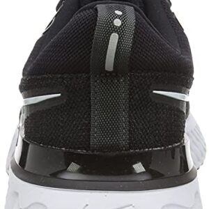 Nike Women's Sneaker, Black White Iron Grey, 10 AU