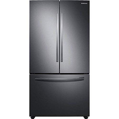 SAMSUNG RF28T5001SG 28 cu. ft. Large Capacity 3-Door French Door Refrigerator in Black Stainless Steel