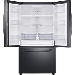 SAMSUNG RF28T5001SG 28 cu. ft. Large Capacity 3-Door French Door Refrigerator in Black Stainless Steel