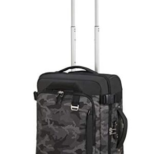 Samsonite Travel Bags, Multicoloured (Camo Grey), S (55 cm-43 L)