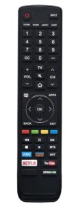 en3139h en3i39h replaced remote control compatible with hisense tv 55h9dplus 65h9d 55h9d 65h9dplus 65h8050d 55h7d 55h8050d 50h7d 75h9dplus