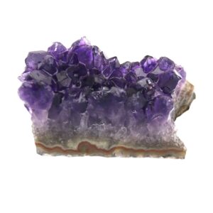 Namzi Raw Amethyst Stones and Crystals Rock, Natural Amathesis Crystal Clusters, Geodes with Crystals, Cuarzo Amatista Original, Real Amethyst Crystals Geode, Gemstones, Healing Crystals(0.11Lb)