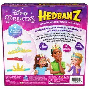 Spin Master Games Hedbanz Disney Princess Game with Hedbanz Frozen Game 2-Pack Bundle, Classic Question Game for Kids and Families, Ages 6 and up, Amazon Exclusive