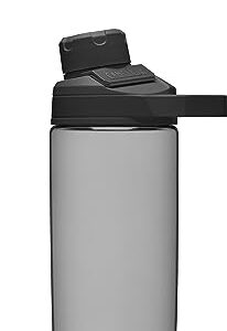 CamelBak Chute Mag BPA Free Water Bottle with Tritan Renew - Magnetic Cap Stows While Drinking, 20oz, Charcoal