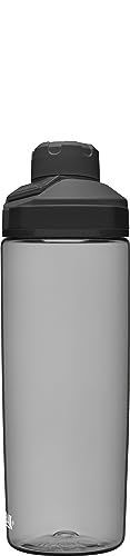 CamelBak Chute Mag BPA Free Water Bottle with Tritan Renew - Magnetic Cap Stows While Drinking, 20oz, Charcoal