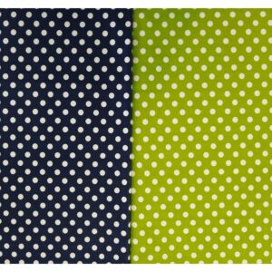 Fat Quarters Cotton Fabric Bundles 18" x 22" Quilting Fabric for Sewing,8 PCS Dots