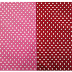 Fat Quarters Cotton Fabric Bundles 18" x 22" Quilting Fabric for Sewing,8 PCS Dots