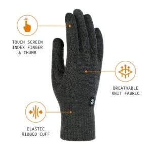 Timberland Men's Magic Glove With Touchscreen Technology, Wheat, One Size