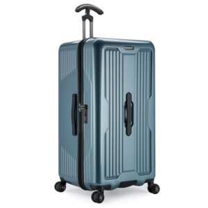 traveler's choice ultimax 30" hardside spinner trunk luggage,expandable, teal