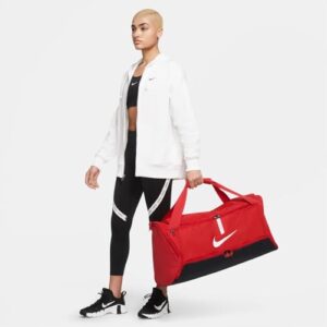 NIKE Unisex's Academy Team-Sp21 Sports Bag, University Red/Black/White, One Size