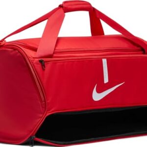 NIKE Unisex's Academy Team-Sp21 Sports Bag, University Red/Black/White, One Size