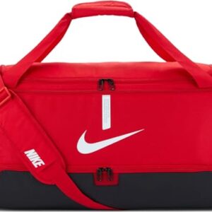 NIKE Unisex's Academy Team-Sp21 Sports Bag, University Red/Black/White, One Size