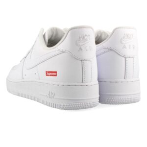 Nike Mens Air Force 1 Low CU9225 100 Supreme - Mini Box Logo White - Size 10