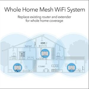 Netgear RBK13-100NAR Orbi RBK13 AC1200 Whole Home Mesh WiFi System Router (Renewed)