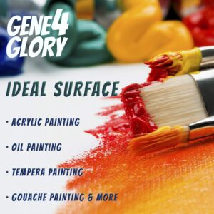 GENE4GLORY Canvas Panel Painting Boards 5 x 7 inch, 60 Pack, Art Canvas for Hobby Painters,Students & Kids