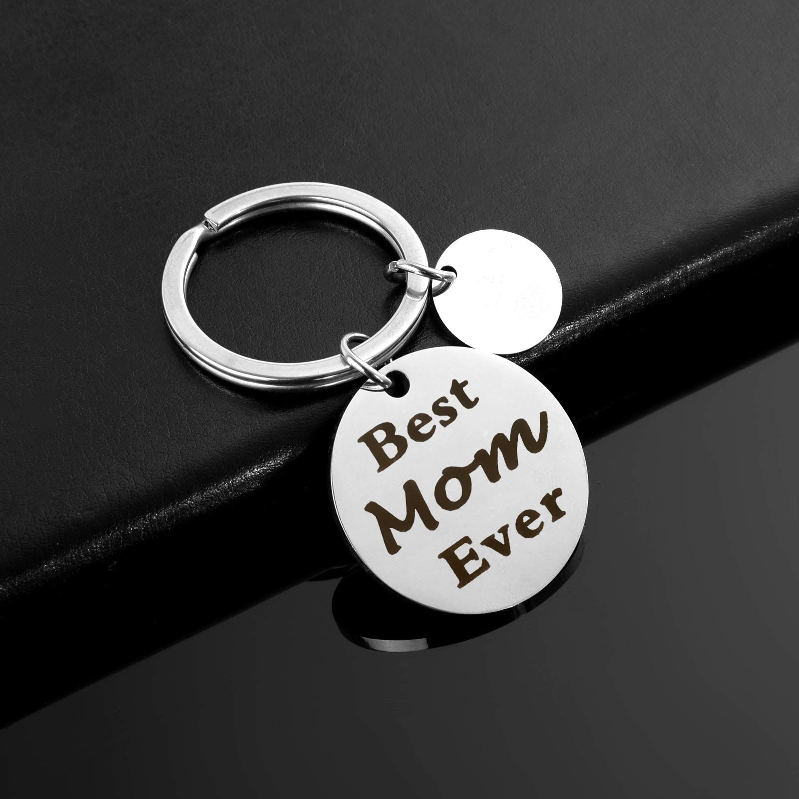 Mother’s Day Gifts from Son for Birthday, Double Side I'll Always Be Your Little Boy, You Will Always Be My World - Best Mom Ever Keychain for Valentine’s Day Christmas Gift