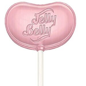 Adams & Brooks Jelly Belly Lollipops 42 Count –Jelly Belly Candy, Classic Jelly Belly Flavors, Individually Wrapped Lollipops, Kosher Candy