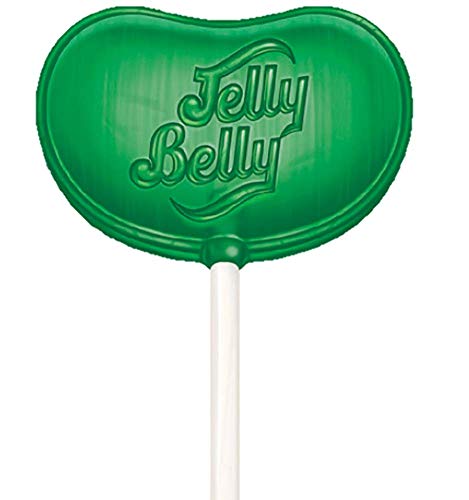 Adams & Brooks Jelly Belly Lollipops 42 Count –Jelly Belly Candy, Classic Jelly Belly Flavors, Individually Wrapped Lollipops, Kosher Candy