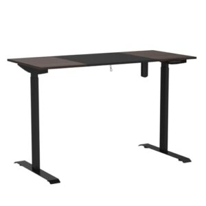 CuHome Electric Standing Desk 48 x 24 Inch Height Adjustable Stand Up Desk for Home and Office, Sit Stand Desk Computer Workstation with Splice Board