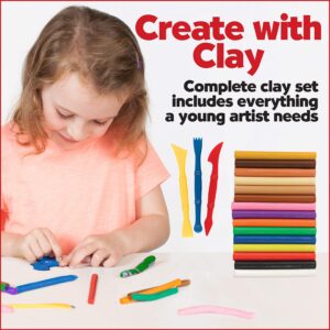 Faber-Castell World Colors Modeling Clay - Modeling Clay for Kids - Sensory Play