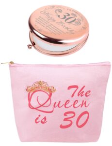 30th birthday gifts for women, 30th birthday gifts makeup bag, birthday gifts for 30 year old woman, dirty 30 gift, 30 birthday gifts for women, 30th birthday mirror, 30th birthday cosmetic bag