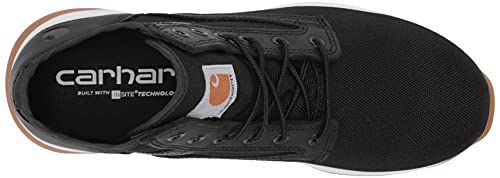 Carhartt mens Force 5" Lightweight Sneaker Nano Comp Toe Ankle Boot, Black Textile, 13 US