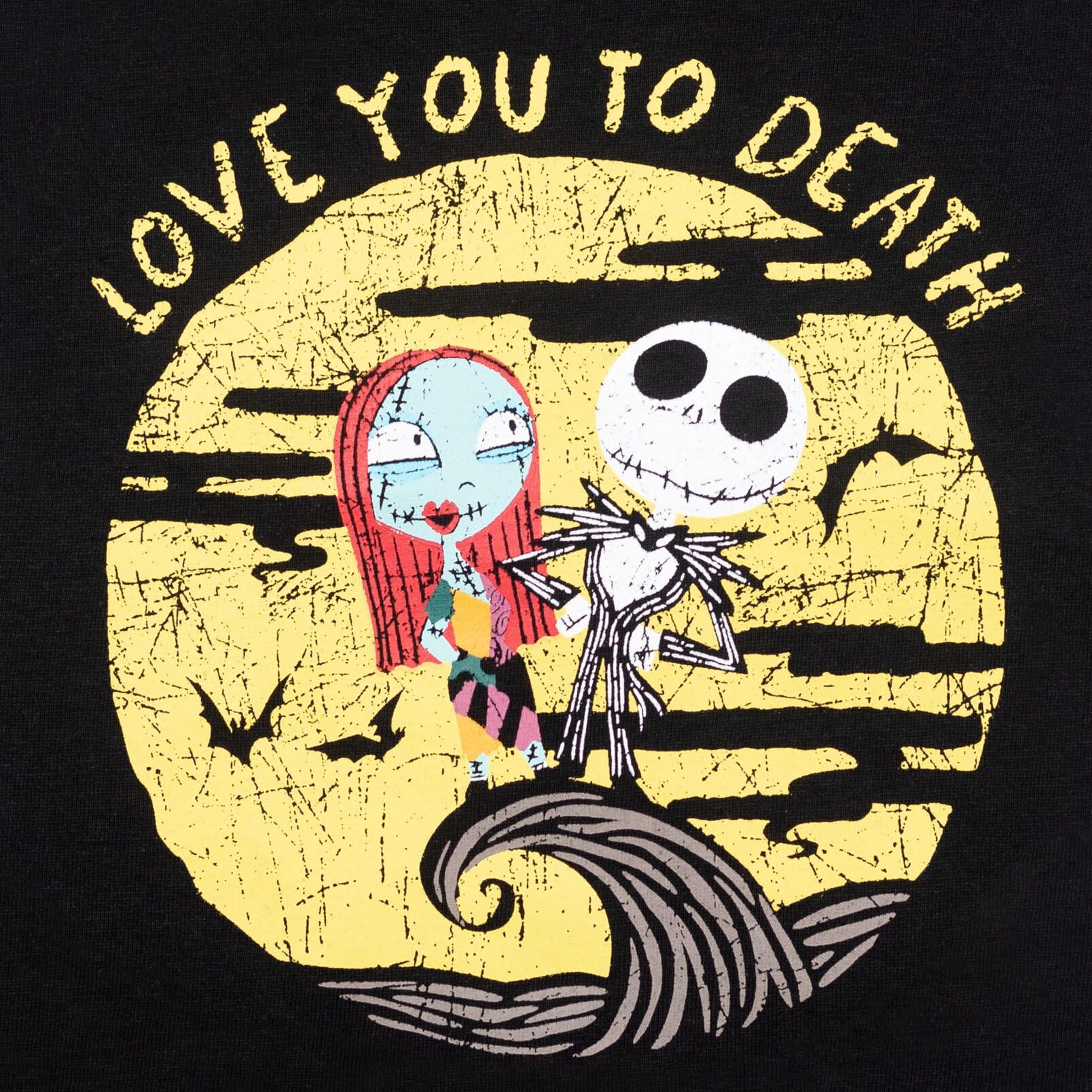 Disney Nightmare Before Christmas Jack Skellington Sally Toddler Girls 3 Pack T-Shirt 2T