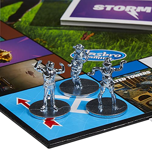 Monopoly: Fortnite Collector's Edition Board Game Inspired by Fortnite Video Game, Board Game for Teens and Adults, Ages 13 and Up