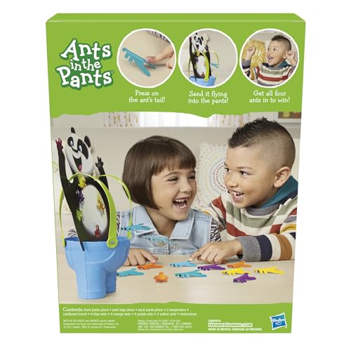 Hasbro Ants in The Pants Preschool Game for Kids Ages 3+, Fun Board Game for 2-4 Players